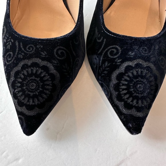 Ron White Velvet High Heels size 38 new - Picture 3 of 13